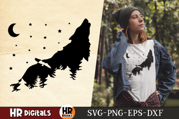 Download Wolf Silhouette, Wolf Clip Art, Wildlife - Wolf clip art Collection