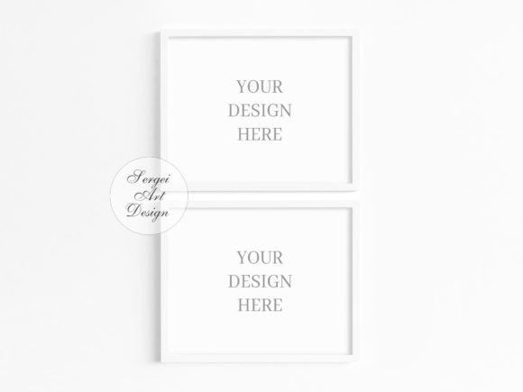 Download 2 White Frames Mockup, 8x10 Frame Mockup - 8x10 frame mockup Collection