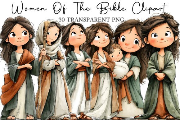 Download Women of the Bible Clipart - Premium Resources