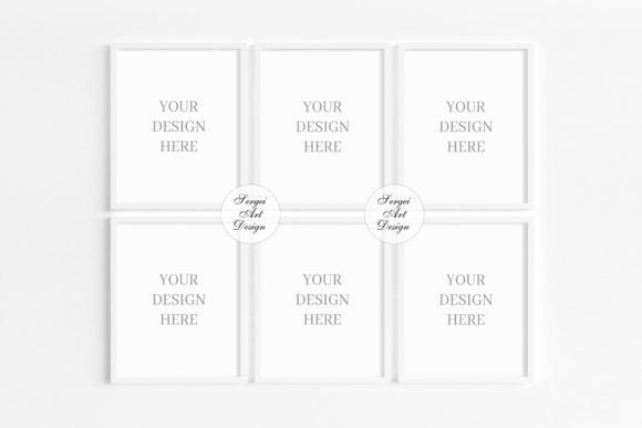 Download 6 Frames Mockup, 8x10 Frame Mockup, PSD - 8x10 frame mockup Collection