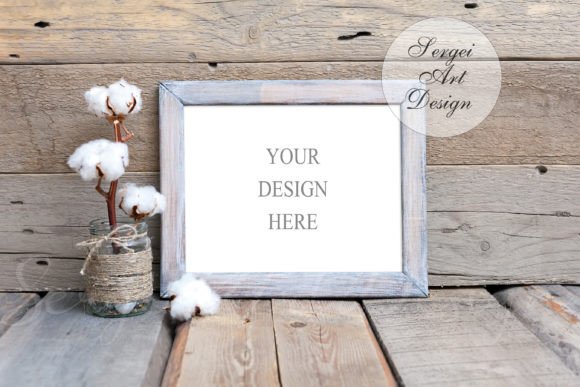 Download 8x10 Frame Mockup on Wooden Background - 8x10 frame mockup Collection