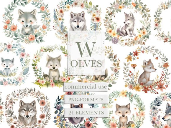 Download Baby Wolf Clipart, Wolf Clip Art, Wolves - Wolf clip art Collection